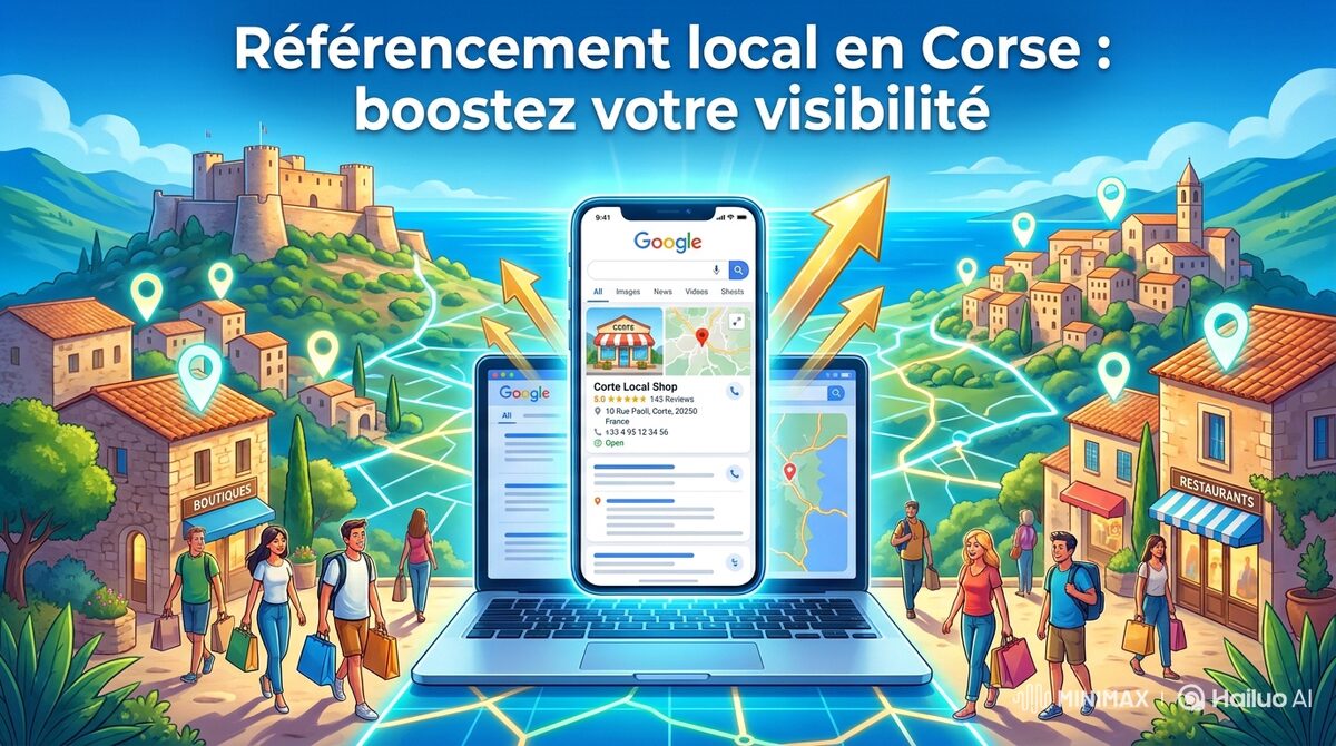 SEO local en Corse : attirez plus de touristes facilement